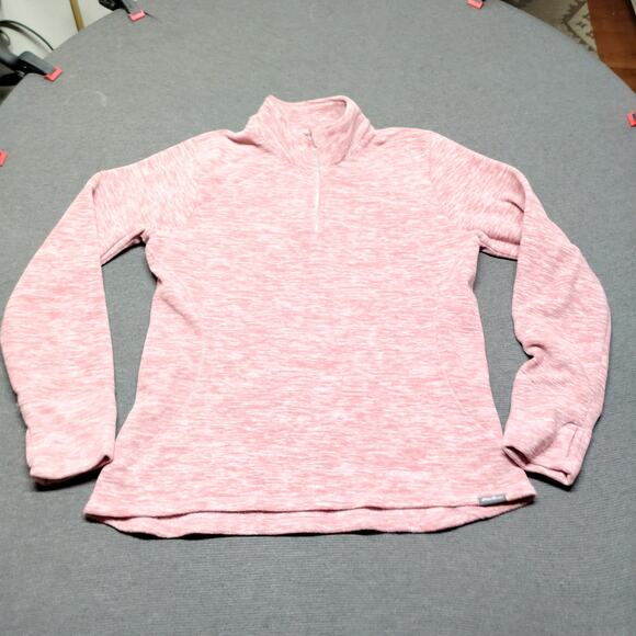Eddie Bauer Sweaters - Eddie Bauer Women's Fast Fleece Raglan-sleeve 1/4-zip - Solid Size Large